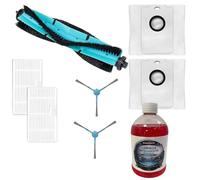 Roboparts® Recambios compatibles con Cecotec Conga 9590/9990 AI Spin Revolution Ultra/Conga 10090 AI. Reemplazo de Cepillo Lateral, Filtro HEPA, Cepillo Lateral y Bolsas