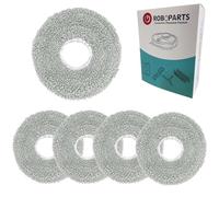 Roboparts® Recambios Compatibles con Cecotec Conga X100. Kit 4 Mopas de Fregado de reemplazo para Robot Aspirador