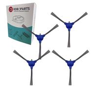 Roboparts® Recambios Compatibles con Cecotec Conga Y100. 4 Cepillos Laterales de reemplazo para Robot Aspirador