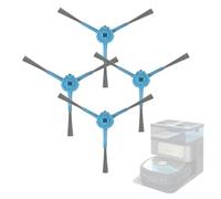 Roboparts® Recambios compatibles con Cecotec Conga Z100 20000Pa. Repuesto 4 cepillos Laterales