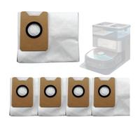 Roboparts® Recambios compatibles con Cecotec Conga Z100 20000Pa. Repuesto para base de vaciado Robot Aspirador: 4 bolsas de Reemplazo
