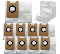 Roboparts® Recambios compatibles con Cecotec Conga Z100 20000Pa. Repuesto para Base de Vaciado Robot Aspirador: 8 Bolsas de Reemplazo