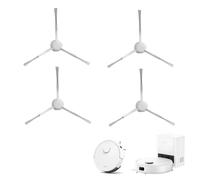 Roboparts® Recambios Compatibles con Dreame Mova E10 / E20 / E20 Plus. Cepillos Laterales de Reemplazo Accesorios para Robot Aspirador