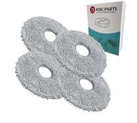 Roboparts® Recambios compatibles con Robot Aspirador Cecotec Conga 20090 ProAI InfinitySoap Cut&SPA. Mopas de Fregado para Robot Aspirador