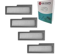 Roboparts® Recambios Compatibles con Robot Aspirador iRobot Roomba Mini. Pack de 4 Filtros Hepa de reemplazo para Robot Aspirador