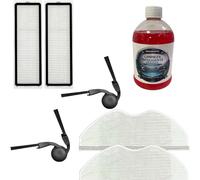 Roboparts® Recambios Compatibles con Xiaomi Robot Vacuum S40 / OV81. Cepillos Laterales, Filtro Hepa y Mopas de Reemplazo para Robot Aspirador
