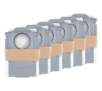 Bolsa para polvo Roborock RRDE-CDYCX0-QREVO-06 Gris Pack 6 unidades S8 MaxV Ultra Q Revo