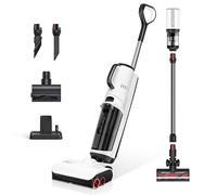 roborock Dyad Pro Combo 5 en 1 Aspirador sin Cable, Aspirador de Varilla para Moqueta, Aspirador Seco y Húmedo, Minicepillo Motorizado y 2 Cabezales de Limpieza, App Limpieza Inteligente