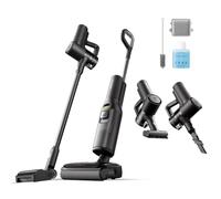 roborock F25 Combo Aspiradora Sin Cable en Seco y Húmedo, 5 en 1 Multifunción, 20.000 Pa, Autolimpieza a 90 °C y Secado en 5 Min, Limpieza Total del Hogar, Diseño Plano de 180°