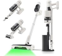 Roborock H60 HUB Aspiradora Escoba Inalámbrica con Estación de Vaciado Automático, Batería Extraíble 60 Minutos, 115 AW ROB6974653813628