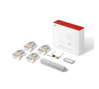 roborock Juego de accesorios originales, mopa con ruedas integrada x1 - cepillos laterales x2 - bolsas para el polvo x4 - filtro x1, para Qrevo Curv 2 Flow