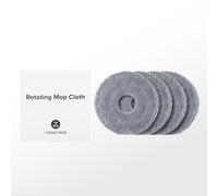 Roborock Paño de mopa 4 unidades para Qrevo CurvX y Qrevo Curv 2 Pro