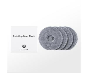 Roborock Paño de mopa 4 unidades para Qrevo CurvX y Qrevo Curv 2 Pro