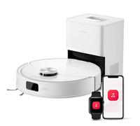 Roborock Q10 S5+ Robot Aspirador y Fregasuelos de VibraRise 2.0 con Estación de Autovaciado - Blanco Blanco