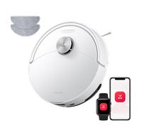 Roborock Q10 S5 Set Robot Aspirador y Fregasuelos de VibraRise 2.0 con Succión de 10 000 Pa - Blanco Blanco