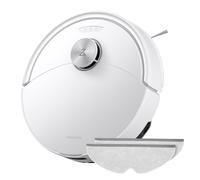 Roborock Q10 S5 Set Robot Aspirador y Fregasuelos de VibraRise 2.0 con Succión de 10 000 Pa - Blanco Blanco