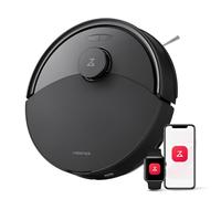 roborock Q10 X5 Robot Aspirador, 10.000 Pa HyperForce, Doble Sistema antienredos, Innovador Cepillo JawScrapers y mopa de Alta Intensidad, tecnología reactiva para Evitar obstáculos,Negro