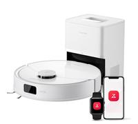 roborock Q10 X5+ Robot Aspirador y Mopa, Muelle de Vaciado Automático Durante 7 Semanas, Evitación Inteligente de Obstáculos, Succión 10000Pa, Cepillos Dobles Anti Enredos(Blanco)