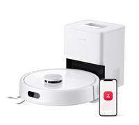 roborock Q7 L5+ Robot Aspirador y Fregador de 8000 Pa, 7 Weeks Autovaciado, Sistema Doble Antienredos, Navegación PreciSense LiDAR, Suelos Duros, Alfombras y Pelo de Mascotas, Blanco