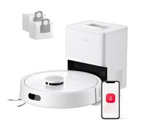 Roborock Q7 L5+ Set Robot Aspirador con Estación de Autovaciado - Blanco Blanco