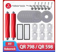 Roborock QR 798 / QR 598 accesorios de Robot aspirador Cepillo Lateral principal paño de mopa filtro Hepa bolsa de polvo piezas de repuesto Combination Pack 2
