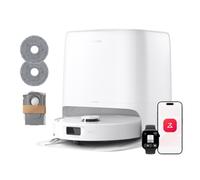 roborock Qrevo 2 Pro Set Robot Aspirador Succión Extrema de 25000 Pa,Blanco