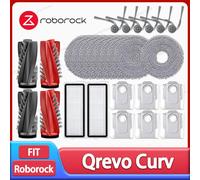Roborock Qrevo Curv/5AE/5A1/5XC / S5X / Qrevo C Pro aspiradora Cepillo Lateral principal paño de mopa bolsa de polvo accesorios de filtro 10 Side Brushs