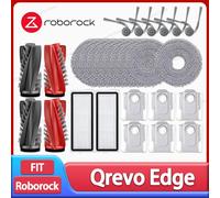 Roborock Qrevo Edge / S5A / 5V1 / Edge C Robot aspirador accesorios cepillo lateral principal paño de mopa bolsa de polvo piezas de filtro HEPA 4 Side Brushs