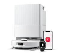 Roborock QV 35A (Qrevo S mejorado) Robot Aspirador y Fregasuelos con Estación Multifuncional - Blanco Blanco