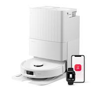 Roborock QV 35S Robot Aspirador y Fregasuelos con Estación Multifuncional - Blanco Blanco