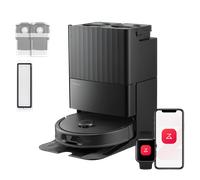 Roborock QV 35S Set Robot Aspirador y Fregasuelos con Estación Multifuncional