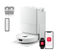 Roborock QV 35S Set Robot Aspirador y Fregasuelos con Estación Multifuncional