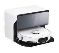 Roborock S8 MaxV Ultra Robot Aspirador y Fregador con Base de Autovaciado y Conexión de Agua, Blanco, 10000 Pa Succión, LiDAR, Detección de Obstáculos por Cámara, 5200 mAh, 180 Min