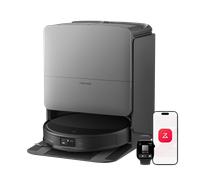 Roborock Saros 20 : Chasis AdaptiLift® 3.0 para cruces de umbral suaves, con una potencia de succión de 36 000 Pa