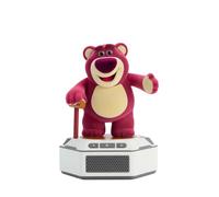 Robosen Mini Robot - Toy Story Lotso (Versión en Inglés) | Juguete Interactivo con Voz, Movimiento y Aroma a Fresa | Coleccionable Disney Pixar | Acabado Aterciopelado y Batería Recargable