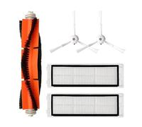 Robot Accessories - Juego de filtros HEPA para fregona lateral principal, antialérgico, compatible con XiaomiMijia 1S T6T7, juego de filtros, piezas de repuesto, barredora de repuesto