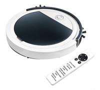 Robot aspirador 3 en 1 con succión de barrido ultrafino de 35 cm, cuerpo con control de voz inteligente y planificación inteligente de trayectoria para limpieza del hogar (D)
