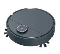 Robot aspirador doméstico con tecnología de detección de bordes y modo de limpieza automática para cobertura ininterrumpida del suelo (IS25B azul marino)