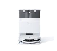 ECOVACS DEEBOT T50 Omni Gen3 Robot Aspirador y fregasuelos, 25 000Pa | Cepillo mopa Extensible, ZeroTangle 3.0, AIVI 3D 2.0, estación Omni Todo en uno, Lavado con Agua Caliente a 75°C, 81mm