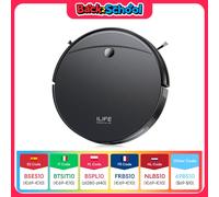 Robot aspirador ILIFE V10, succión de 5000Pa, navegación giroscópica, aspiradora robótica autocargable, Robot aspirador con cepillo giratorio para ILIFE V10