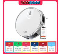 ILIFE-Robot aspirador V20, succión de 5000Pa, navegación inteligente SOF LiDAR, Control por aplicación, limpieza personalizable, autocarga ILIFE V20