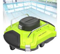 Robot aspirador inalámbrico para piscinas, limpiador automático de 30 W con tecnología Smart Navigat y de escalada de paredes, filtro de carga superior para piscinas de hasta 550 pies cuadrados.