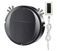 Robot aspirador inteligente, robot de barrido - robot combinado de fregona y aspiradora, potente succión | Evitación automática de obstáculos, aspiradoras para robots domésticos, alfombras de suelo de