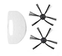 Robot Aspirador Kit de repuesto Filtro de cepillo lateral para W100 RB01 HO041 Piezas de limpieza profunda