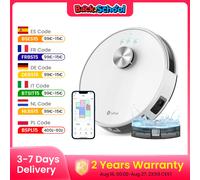 Robot aspirador LEFANT M1 con mapeo de varios pisos, 4000Pa, batería de 4000 mAh, navegación LDS, aplicación/Alexa, electrodoméstico inteligente M1-EU-White