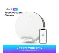 Robot Aspirador Lefant N1, Succión Potente de 4500 Pa, 165 Minutos de Autonomía, Carga Automática, Control por Wi-Fi/App/Alexa N1
