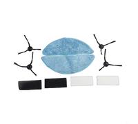 Robot aspirador paquete de piezas de repuesto para Cecotec Conga Eternal Pet Max X-Treme, piezas cepillo lateral filtro fregona paño