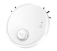 Robot aspirador recargable de succión fuerte robótica súper silenciosa para suelos de madera dura, alfombras, azulejos, mascotas