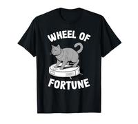 Robot Aspirador Wheel of Fortune Funny Cat Camiseta