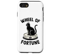Robot Aspirador Wheel of Fortune Funny Cat Carcasa para iPhone SE (2020) / 7/8